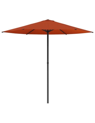 Ombrello da giardino 230 x 230 cm Poliestere Rettangolare