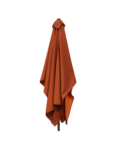 Ombrello da giardino 200 x 300 cm Poliestere Rettangolare