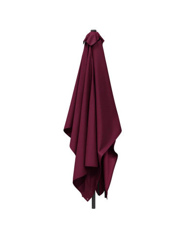 Ombrello da giardino 200 x 300 cm Poliestere Rettangolare
