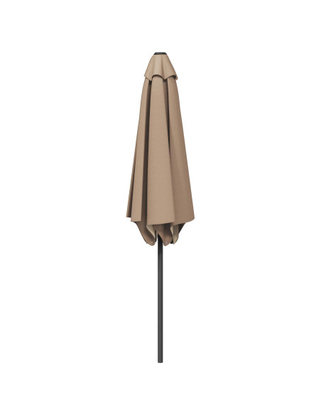 Ombrello da giardino 230 x 230 cm Poliestere Rettangolare
