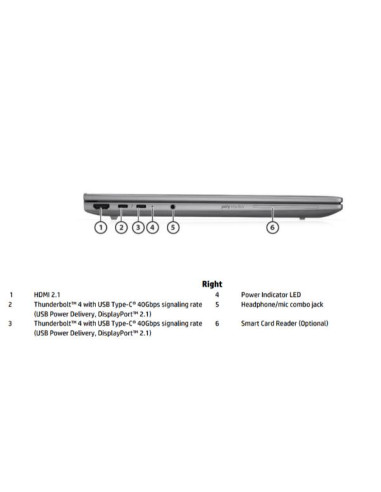 HP NB WKS HP ZBOOK 8 14G1I ULTRA 7 255H 16GB 512GB SSD 14 NVIDIA QUADRO RTX 500 4GB WIN 11 PRO