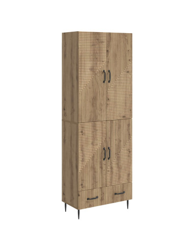 Set di armadi 2 pcs 66 x 34,5 x 95 cm Legno ingegnerizzato