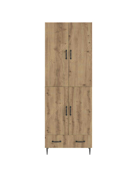 Set di armadi 2 pcs 66 x 34,5 x 95 cm Legno ingegnerizzato