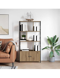 Libreria Rovere artigianale 80 x 30 x 155,5 cm
