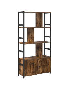 Libreria Rovere fumé 80 x 30 x 155,5 cm Legno multistrato 2