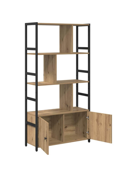 Libreria Rovere artigianale 80 x 30 x 155,5 cm