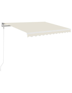 Tenda da Sole Retrattile Automatica 350x250 cm Crema
