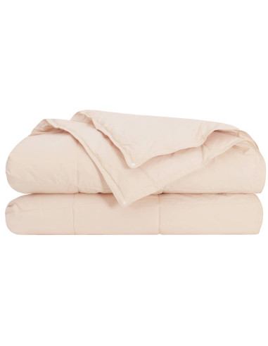 Piumone Beige 135 x 220 cm Fibra di kapok