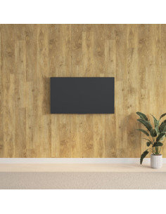 Pannelli da Parete Effetto Legno Marrone PVC 2,06 m²