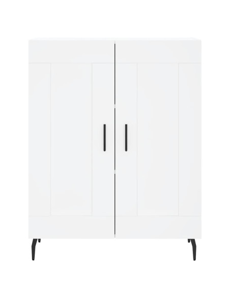 Credenza Bianca 69,5x34x90 cm in Legno Multistrato