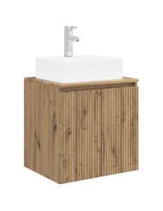 Mobile Lavabo da Parete Rovere Artigianale 49,5 x 41 x 62,5 cm