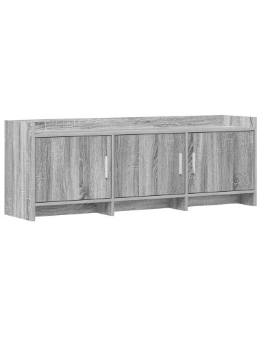Mobile TV 130 x 33 x 47 cm Sonoma grigio Legno ingegnerizzato