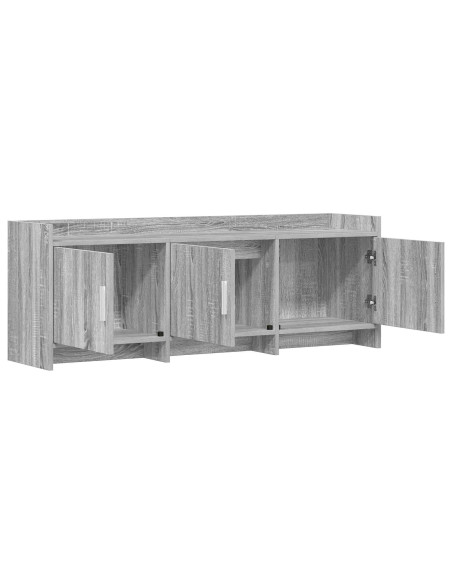 Mobile TV 130 x 33 x 47 cm Sonoma grigio Legno ingegnerizzato