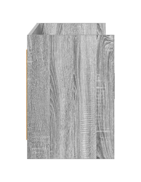 Mobile TV 130 x 33 x 47 cm Sonoma grigio Legno ingegnerizzato