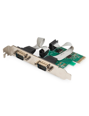 SCHEDA PCI-E 2 SERIALI RS232 DB9