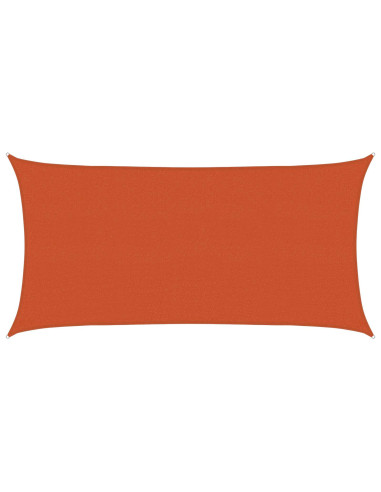 Telo Ombra Arancione 2 x 6 m HDPE