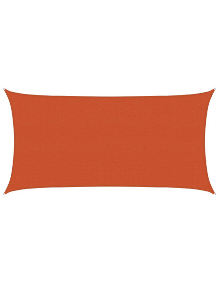 Telo Ombra Arancione 2 x 6 m HDPE