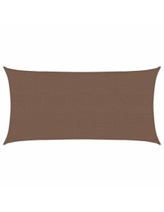 Telo Ombra Marrone 2 x 6 m HDPE