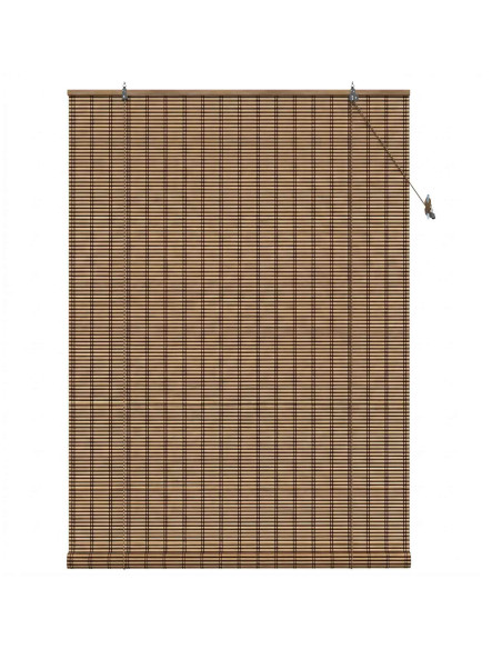 Tenda a rullo Marrone 160 x 220 cm Bambù