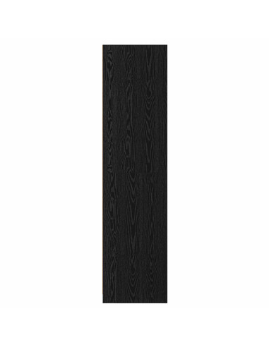 Guardaroba Rovere nero 100 x 50 x 200 cm Legno multistrato