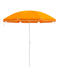Ombrello da giardino 160 cm Poliestere 170T Arancione 2