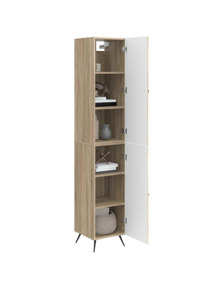 Set di armadi 2 pcs Rovere Sonoma Legno ingegnerizzato