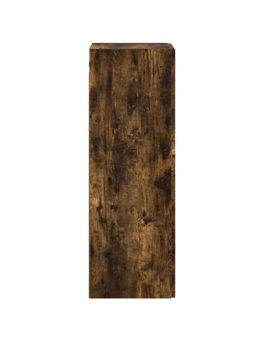 Mobiletto da Bagno a Muro Rovere Fumo 33 x 34,5 x 100 cm