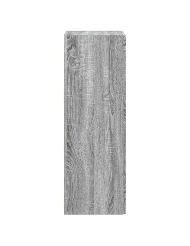 Mobiletto da Bagno a Muro Sonoma grigio 33 x 34,5 x 100 cm