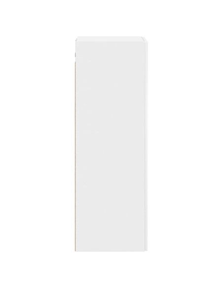 Mobiletto da Bagno a Muro Bianco 33 x 34,5 x 60 cm