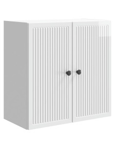 Mobiletto a muro Bianco Lucido 59 x 31 x 60 cm