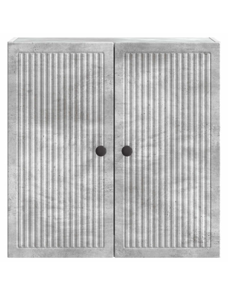 Mobiletto a muro Grigio Cemento 59 x 31 x 60 cm