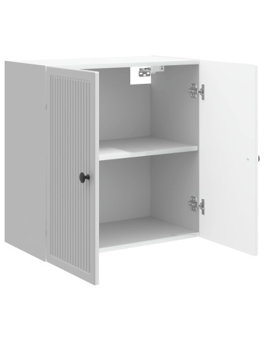Mobiletto a muro Bianco Lucido 59 x 31 x 60 cm
