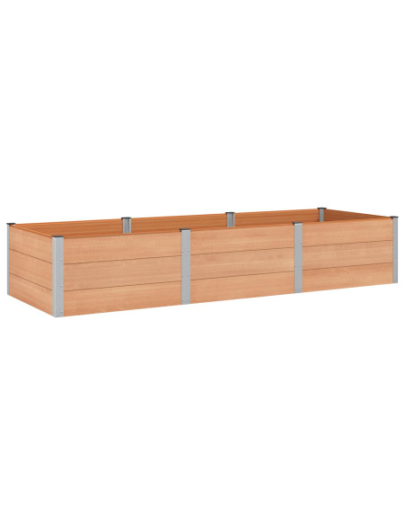 Letto rialzato da giardino Marrone 300 x 100 x 54 cm