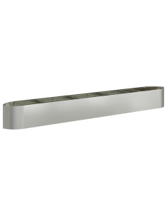 Letto rialzato da giardino Acciaio zincato 380 x 40 x 40 cm