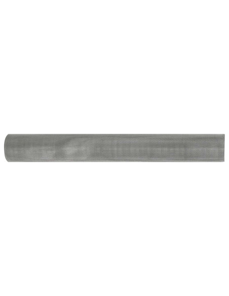 Rete per schermatura 60 x 2000 cm 30 Mesh Argento