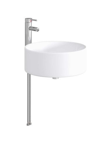 Lavabo da bagno Cromato 40,5 x 40,5 x 15,5 cm Metallo