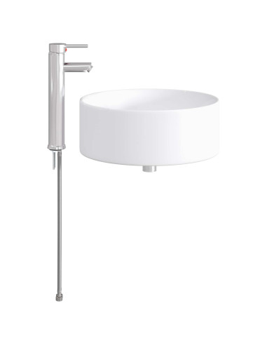 Lavabo da bagno Cromato 40,5 x 40,5 x 15,5 cm Metallo