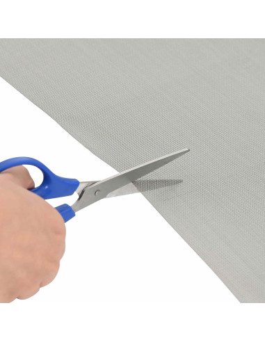 Rete per schermatura 60 x 2000 cm 30 Mesh Argento