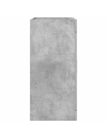 Mobiletto da Bagno Sotto Lavabo Grigio Cemento