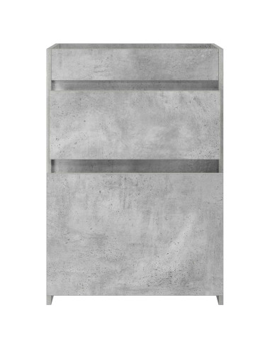 Mobiletto da Bagno Sotto Lavabo Grigio Cemento