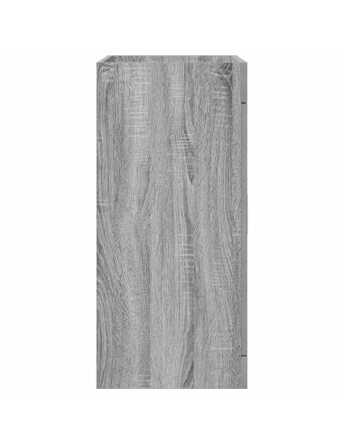 Mobiletto da Bagno Sotto Lavabo Sonoma grigio 56 x 37,5 x 81 cm