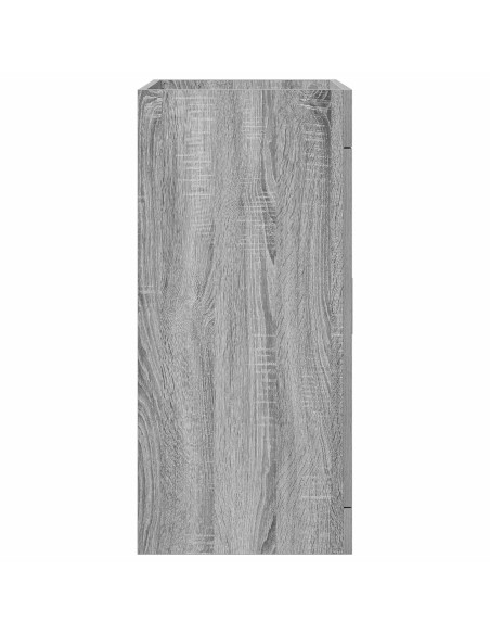 Mobiletto da Bagno Sotto Lavabo Sonoma grigio 56 x 37,5 x 81 cm