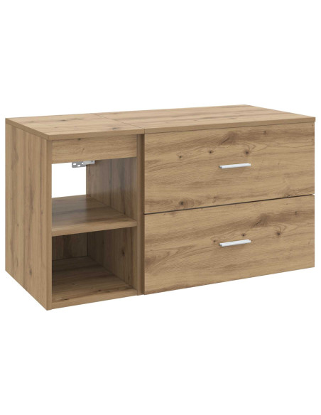 Set di mobili per il bagno 2 pcs Rovere Artigianale