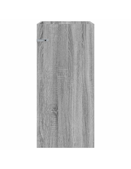 Mobiletto da Bagno Sotto Lavabo Sonoma grigio 56 x 37,5 x 81 cm