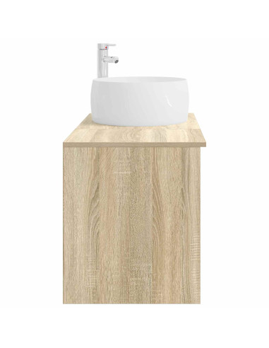 Set di mobili per il bagno 2 pcs Rovere Sonoma