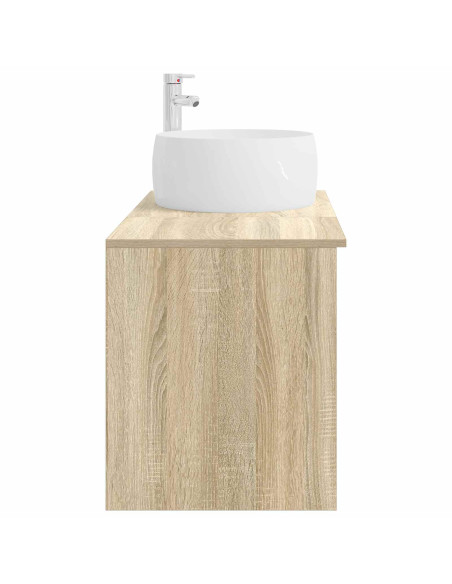 Set di mobili per il bagno 2 pcs Rovere Sonoma