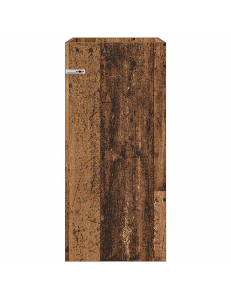 Mobiletto da Bagno Sotto Lavabo Legno antico 56 x 37,5 x 81 cm