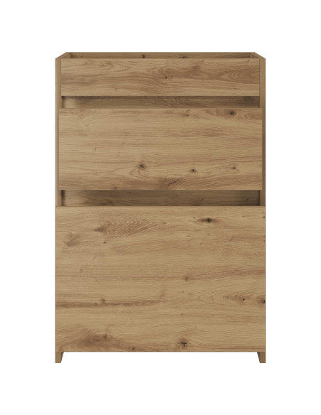 Mobiletto da Bagno Sotto Lavabo Rovere Artigianale
