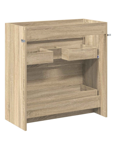 Mobiletto da Bagno Sotto Lavabo Rovere Sonoma