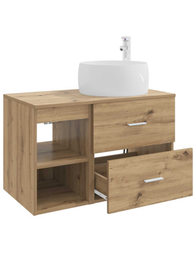 Set di mobili per il bagno 2 pcs Rovere Artigianale